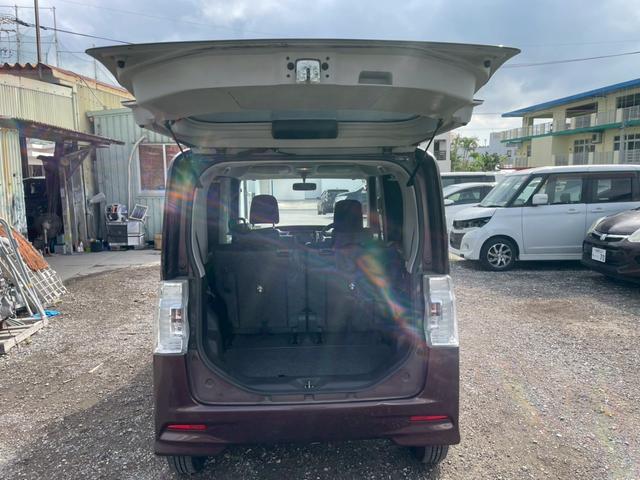 タント カスタムX SA 本土車両 左側パワースライドドア プッシュスタート スマートキー 電動格納ミラー 純正アルミホイール(16枚目)