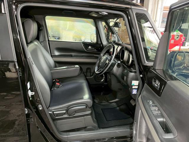 N-BOXスラッシュ G・Lインテリアカラーパッケージ レザーシート ナビ テレビ バックカメラ スマートキー プッシュスタート オートエアコン 電動格納ミラー ETC 本土中古車(21枚目)