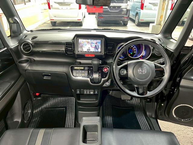 N-BOXスラッシュ G・Lインテリアカラーパッケージ レザーシート ナビ テレビ バックカメラ スマートキー プッシュスタート オートエアコン 電動格納ミラー ETC 本土中古車(29枚目)