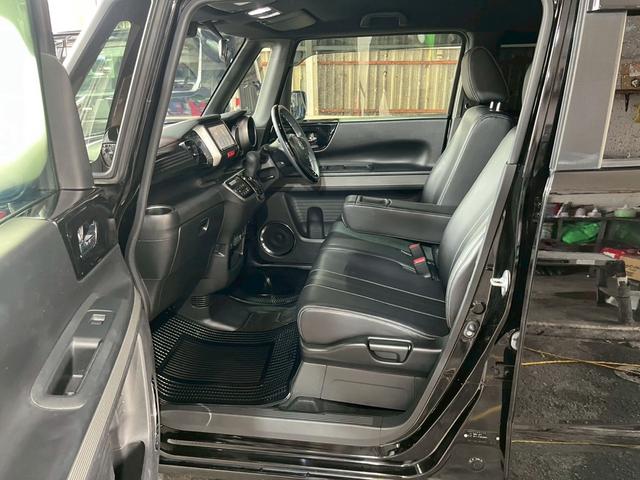 N-BOXスラッシュ G・Lインテリアカラーパッケージ レザーシート ナビ テレビ バックカメラ スマートキー プッシュスタート オートエアコン 電動格納ミラー ETC 本土中古車(60枚目)