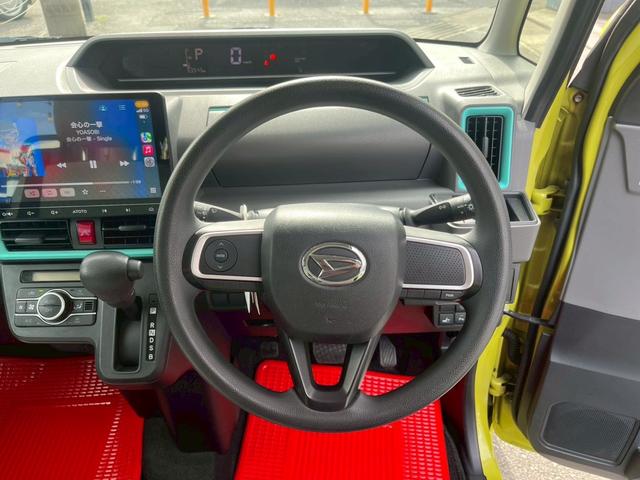タント X スマートキー プッシュスタート 左側パワースライドドア オートステップ オートエアコン 電動格納ミラー LEDヘッドライト 本土無事故車両(36枚目)