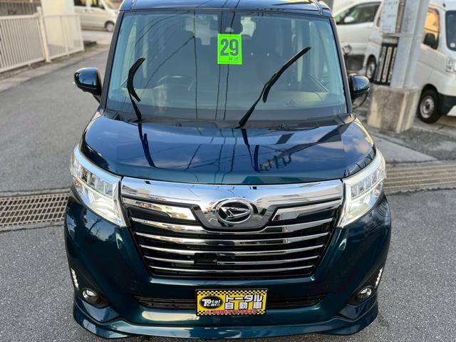 トール カスタムＧ　ターボ　ＳＡＩＩ　アルパイン９インチナビ　フルセグＴＶ　全周囲カメラ　バックカメラ　Ｂｌｕｅｔｏｏｔｈ音楽再生　ＤＶＤ再生　両側パワースライドドア　ＥＴＣ　スマートキー　本土中古車（6枚目）