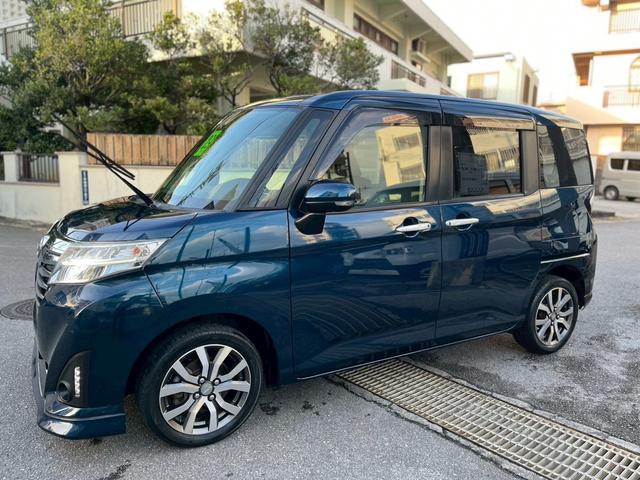 トール カスタムＧ　ターボ　ＳＡＩＩ　アルパイン９インチナビ　フルセグＴＶ　全周囲カメラ　バックカメラ　Ｂｌｕｅｔｏｏｔｈ音楽再生　ＤＶＤ再生　両側パワースライドドア　ＥＴＣ　スマートキー　本土中古車（8枚目）