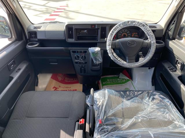 ハイゼットカーゴ ＤＸ　ＳＡＩＩＩ　キーレスエントリー　禁煙車　衝突被害軽減ブレーキ　車線逸脱警報　オートハイビーム　アイドリングストップ　パワーウインド　ドアバイザー　オーバーヘッドコンソール　純正オーディオ　本土仕入れ　１２ヶ月保証（19枚目）