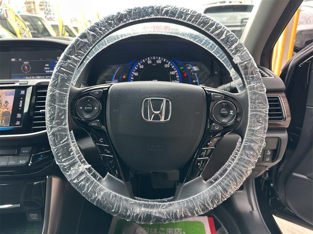 アコードハイブリッド ＥＸ　ホンダセンシング　パワーシート　ハーフレザーシート　クリアランスソナー　ステアリングスイッチ　ナビ　ＴＶ　Ｂｌｕｅｔｏｏｔｈ　バックカメラ　ビルドインＥＴＣ　ドラレコ前後　本土仕入れ　２４ヶ月保証付き（41枚目）