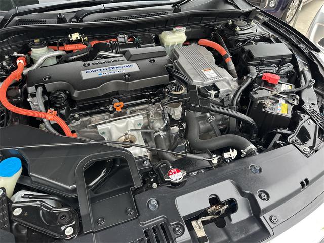 アコードハイブリッド ＥＸ　ホンダセンシング　パワーシート　ハーフレザーシート　クリアランスソナー　ステアリングスイッチ　ナビ　ＴＶ　Ｂｌｕｅｔｏｏｔｈ　バックカメラ　ビルドインＥＴＣ　ドラレコ前後　本土仕入れ　２４ヶ月保証付き（66枚目）