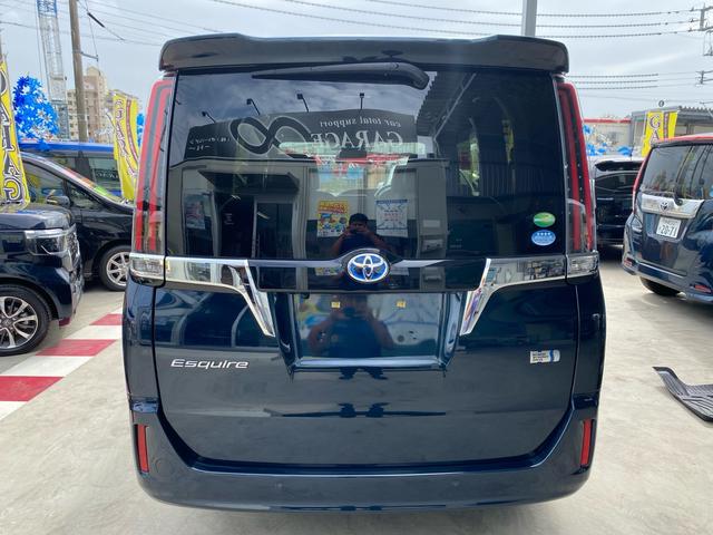 エスクァイア ハイブリッドＧｉ　トヨタセーフティセンス　レザーシート　両側パワースライドドア　ＬＥＤライト　フォグライト　オートライト　純正９インチナビ　ＴＶ　Ｂｌｕｅｔｏｏｔｈ　ＥＴＣ　純正アルミホイール　本土仕入れ　２４ヶ月保証（14枚目）