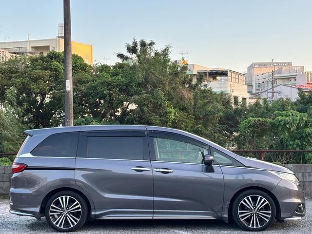 オデッセイ アブソルート・EX ナビ TV 視点切替バックカメラ ETC 両側パワースライドドア クルーズコントロール ブラックレザーシート セカンドシートオットマン LEDヘッドライト 衝突被害軽減ブレーキ(3枚目)