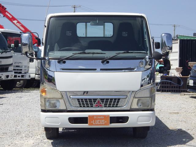 ■キャンター平ボディ■ＤＰＦ無し■走行距離８５０００ｋｍ■最大積載量２０００ｋｇ■排気量４２００ｃｃ■ルーカスオリジナルシートカバーついてます■