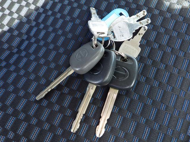 キーが３本あります！