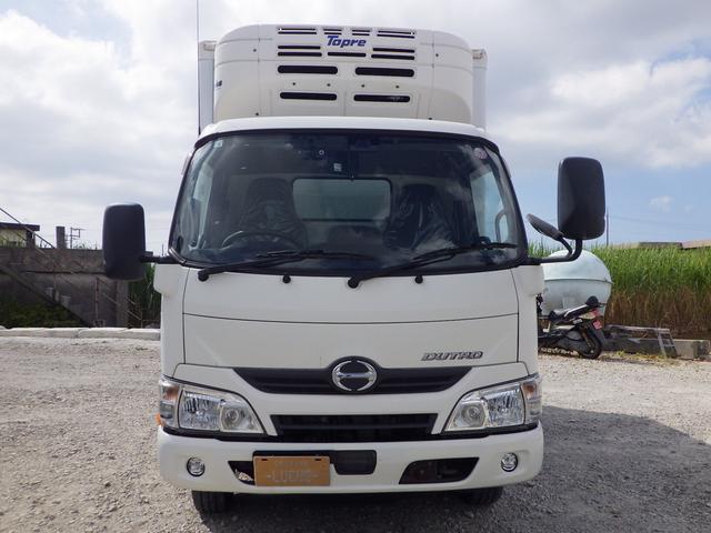 日野デュトロ！　冷蔵冷凍車！　２ｔ！　４０００ｃｃ！　軽油！　ラッシングレール！　内地中古！　左側ドア有！