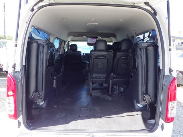 ハイエースワゴン GL 内地中古 4D AT ガソリン モデリスタエアロ ナビ 地デジTV ALPINEフリップダウンモニター パワースライドドア スマートキー&プッシュスタート ETC バックカメラ Bluetooth(16枚目)
