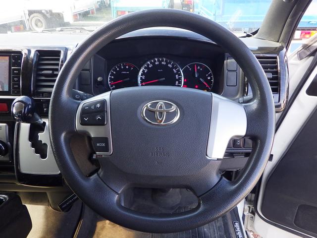 ハイエースワゴン GL 内地中古 4D AT ガソリン モデリスタエアロ ナビ 地デジTV ALPINEフリップダウンモニター パワースライドドア スマートキー&プッシュスタート ETC バックカメラ Bluetooth(22枚目)