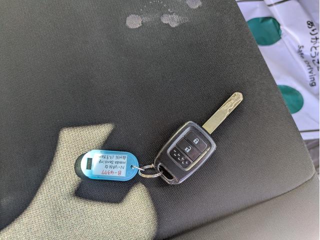 キーレスなので開け閉めが楽にできます。