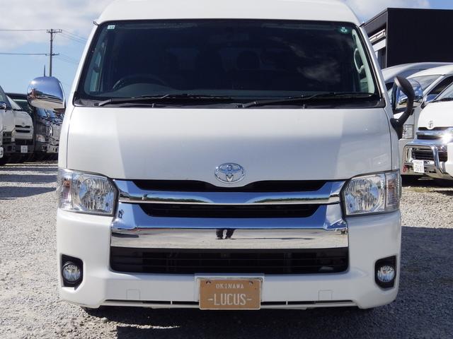 ハイエースワゴン ＧＬ　１０人乗　ガソリン　インパネＡＴ　ＰＳ　ＰＷ　ＡＣ　プッシュスタート　スマートキー　アルパインカーナビ　アルパインフリップダウンモニター　リアエアコン　左電動スライドドア（2枚目）