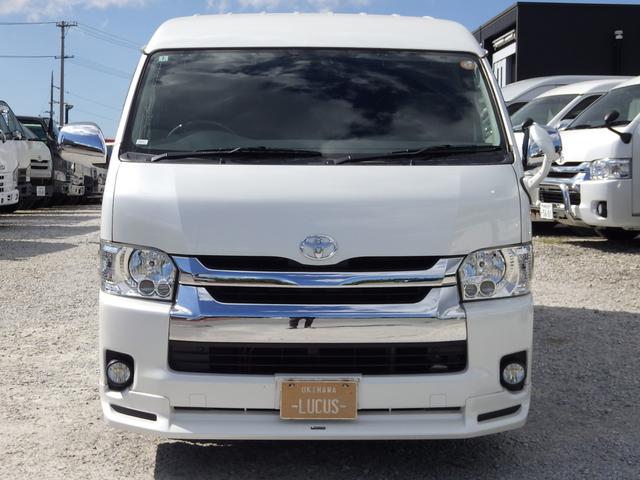 ハイエースワゴン ＧＬ　１０人乗　ガソリン　インパネＡＴ　内地中古　ＰＳ　ＰＷ　ＡＣ　カーナビ　バックカメラ　社外テールレンズ　ＬＥＤヘッドライト　左パワースライドドア　社外ＡＷ（2枚目）