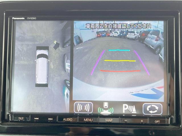 【全方位モニター用カメラ】専用のカメラにより、上から見下ろしたような視点で３６０度クルマの周囲を確認することができます☆死角部分も確認しやすく、狭い場所での切り返しや駐車もスムーズに行えます。
