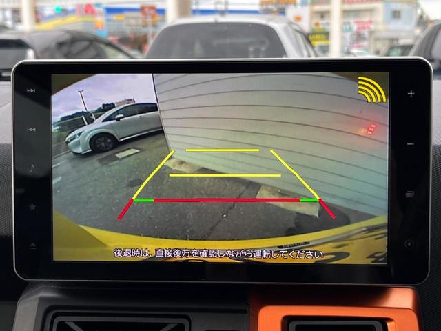 【バックカメラ】駐車時に後方がリアルタイム映像で確認できます。大型商業施設や立体駐車場での駐車時や、夜間のバック時に大活躍！運転スキルに関わらず、今や必須となった装備のひとつです！