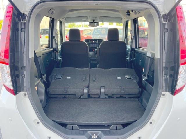 普段のお買い物や通勤、送迎等に十分な荷室スペースを確保しております。セカンドシートを倒すと、大きな荷物の積載も可能です♪