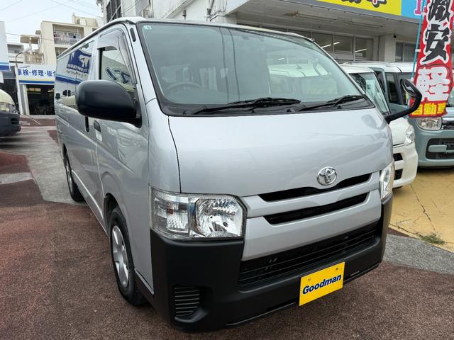 ハイエースバン ロングＤＸ　・パワーリフト装着車・Ｂｌｕｅｔｏｏｔｈオーディオ・ワンセグＴＶ・電動格納ミラー・ＥＴＣ・リアクーラー・トヨタ純正ナビ・前後ドライブレコーダー・６人乗り・（2枚目）