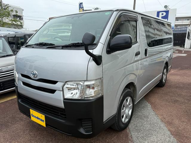 ハイエースバン ロングＤＸ　・パワーリフト装着車・Ｂｌｕｅｔｏｏｔｈオーディオ・ワンセグＴＶ・電動格納ミラー・ＥＴＣ・リアクーラー・トヨタ純正ナビ・前後ドライブレコーダー・６人乗り・（4枚目）