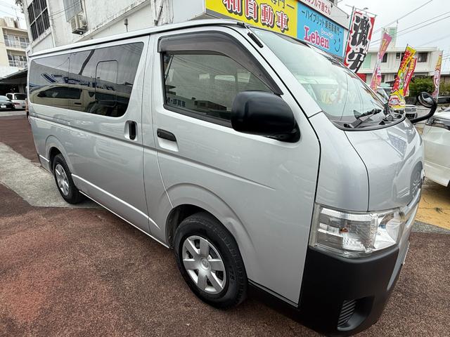 ハイエースバン ロングＤＸ　・パワーリフト装着車・Ｂｌｕｅｔｏｏｔｈオーディオ・ワンセグＴＶ・電動格納ミラー・ＥＴＣ・リアクーラー・トヨタ純正ナビ・前後ドライブレコーダー・６人乗り・（5枚目）