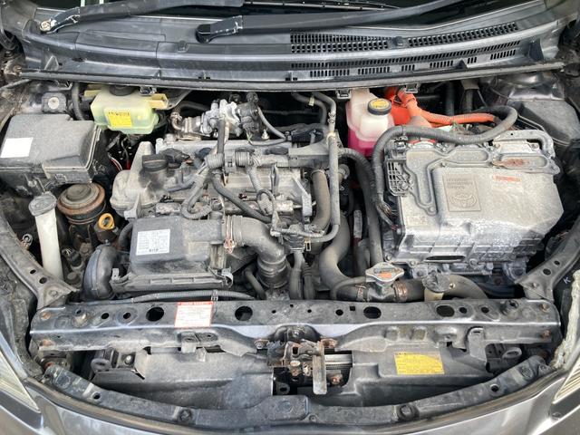 アクア S スマートキー LEDヘッドライト HVバッテリー純正交換歴有り 純正フルセグナビ Bluetoothオーディオ バックカメラ 15イインチアルミ ETC(25枚目)