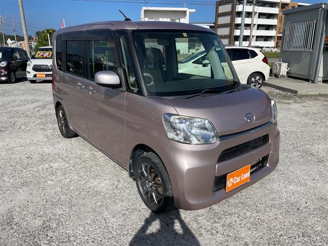 タント Ｘ　ＳＡ　★車検整備付き★　ナビ　パワースライドドア　ＴＶ　ＤＶＤ再生　アルミホイール　プッシュキー　衝突軽減装置