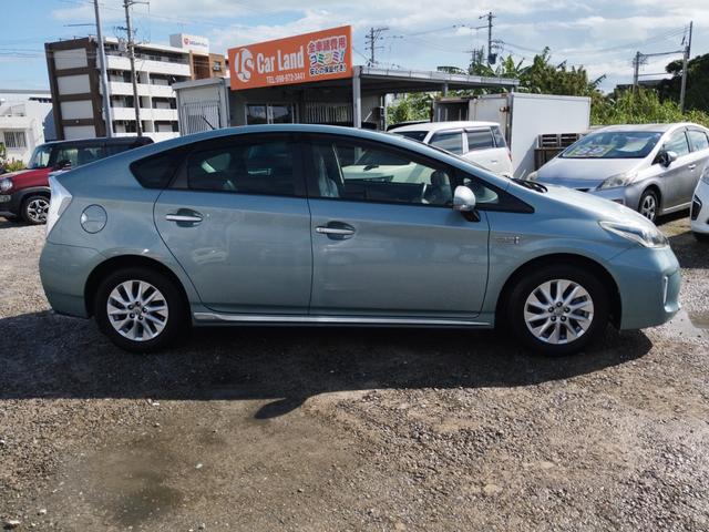 プリウスPHV S ★車検整備付き★ PHV車 バックカメラ ETC HIDヘッドライト CD TV プッシュスタート スマートキー 納車時、バッテリー/ワイパー/エンジンオイル/オイルフィルター/新品交換します(4枚目)