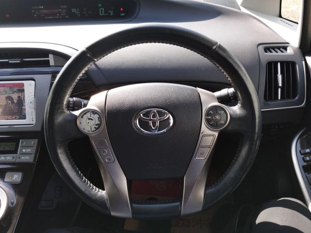 プリウスPHV S ★車検整備付き★ PHV車 バックカメラ ETC HIDヘッドライト CD TV プッシュスタート スマートキー 納車時、バッテリー/ワイパー/エンジンオイル/オイルフィルター/新品交換します(10枚目)