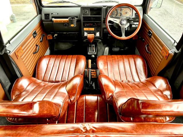 ジムニー ランドベンチャー　最終５型ヴィンテージカスタムｖｅｒＦ８・ＡＴ車・本土仕入・修復歴無し・全塗装・リフトアップ・新品タイヤ４本（2枚目）