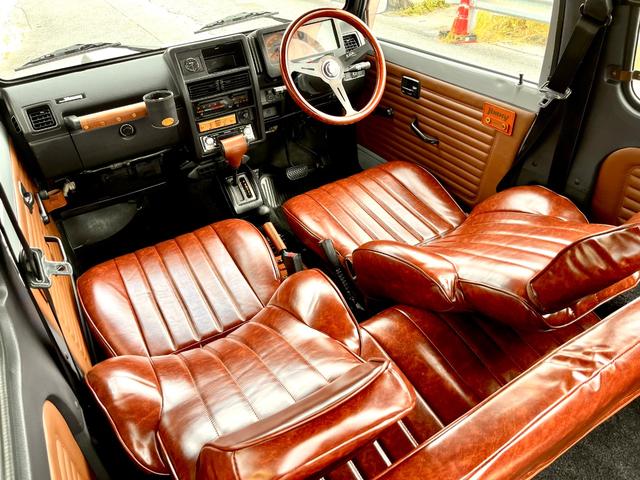 ジムニー ランドベンチャー　最終５型ヴィンテージカスタムｖｅｒＦ８・ＡＴ車・本土仕入・修復歴無し・全塗装・リフトアップ・新品タイヤ４本（57枚目）