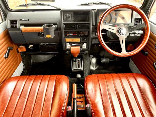 ジムニー ランドベンチャー　最終５型ヴィンテージカスタムｖｅｒＦ８・ＡＴ車・本土仕入・修復歴無し・全塗装・リフトアップ・新品タイヤ４本（59枚目）