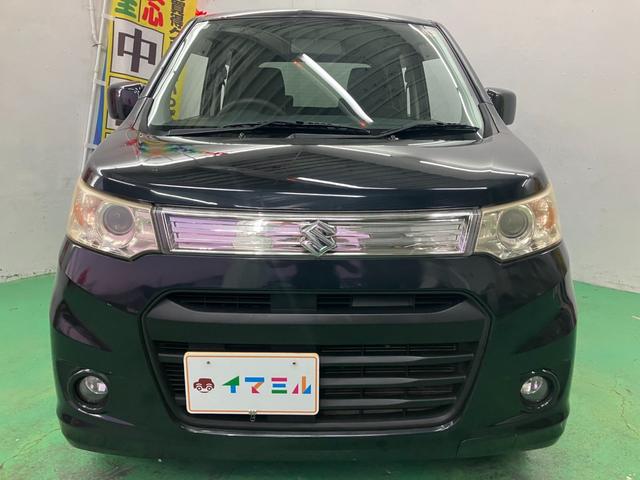 ワゴンＲスティングレー Ｘ　車検Ｒ８年４／４　アイドリングストップ　ワンセグＴＶ　ＤＶＤ　オートライト　ＨＩＤ　Ｆフォグ　スマートキー　タッチキー　Ｐスタート　ＡＡＣ　ＡＢＳ　チルト調整付きステアリング　純正１４インチＡＷ（3枚目）