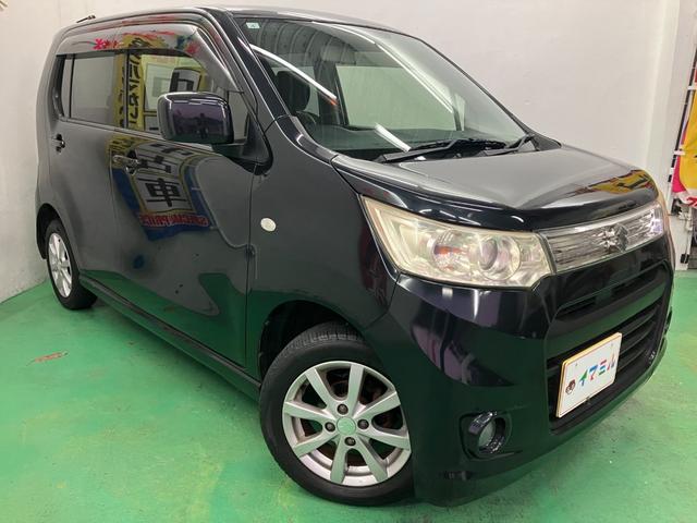 ワゴンＲスティングレー Ｘ　車検Ｒ８年４／４　アイドリングストップ　ワンセグＴＶ　ＤＶＤ　オートライト　ＨＩＤ　Ｆフォグ　スマートキー　タッチキー　Ｐスタート　ＡＡＣ　ＡＢＳ　チルト調整付きステアリング　純正１４インチＡＷ（4枚目）