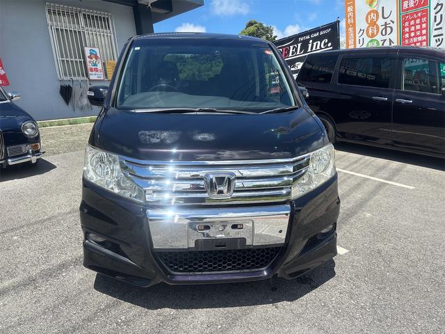 ステップワゴンスパーダ Ｚ　ＨＤＤナビエディション　内地仕入れ車両　純正ワンセグナビ　ＣＤ　ＤＶＤ再生可　バックカメラ　フリップダウンモニター　ＥＴＣ　両側パワースライドドア　ウィンカーミラー　フォグランプ　１６インチアルミホイール（5枚目）