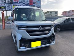 スペーシアカスタム ハイブリッドＸＳターボ　アルミホイール　ウィンドディスプレイ　登録済み未使用車 6300696A30240418W002 6