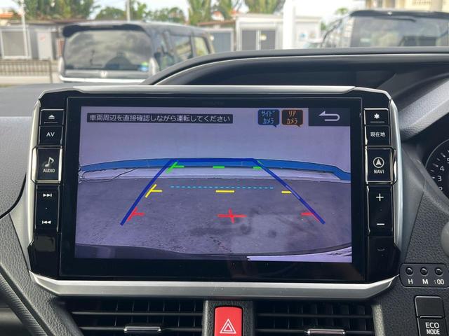 【バックカメラ】駐車時に後方がリアルタイム映像で確認できます。大型商業施設や立体駐車場での駐車時や、夜間のバック時に大活躍！運転スキルに関わらず、今や必須となった装備のひとつです！
