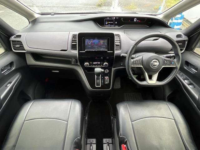 セレナ ハイウェイスターＶ　１年保証付　両側電動ドア　ＳＤナビ　全周囲カメラ　衝突被害軽減システム　レーダークルーズ　禁煙車　ドラレコ　コーナーセンサー　スマートキー　ＬＥＤヘッド　ＥＴＣ　オートライト　オートエアコン