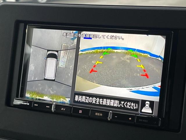 【アラウンドビューモニター】専用のカメラにより、上から見下ろしたような視点で３６０度クルマの周囲を確認することができます☆死角部分も確認しやすく、狭い場所での切り返しや駐車もスムーズに行えます。