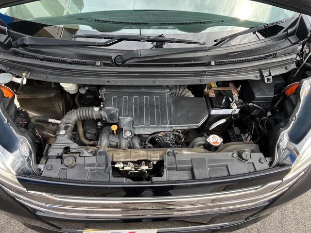 デイズルークス ライダーブラックライン 1年保証付 電動スライドドア 純正SDナビ 衝突被害軽減システム 禁煙車 スマートキー HIDヘッド ETC オートエアコン Bluetooth CD フルセグ(19枚目)