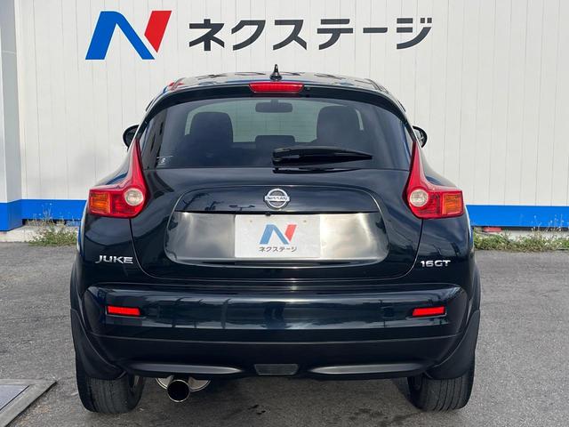 ジューク 16GT タイプV 1年保証付 純正SDナビ バックカメラ 禁煙車 スマートキー HIDヘッド ETC オートライト オートエアコン 純正17インチアルミ Bluetooth CD DVD再生 フルセグ(16枚目)