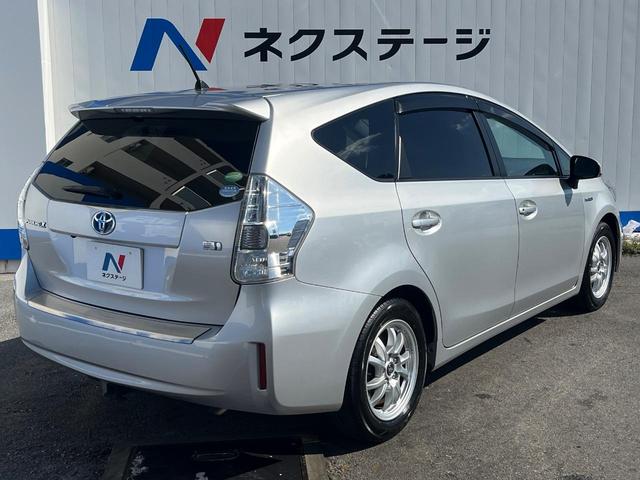 プリウスアルファ Ｓ　１年保証付　禁煙車　バックカメラ　レザーシート　ドラレコ　スマートキー　ビルトインＥＴＣ　純正１６インチアルミ　オートライト　オートエアコン　Ｂｌｕｅｔｏｏｔｈ　ＣＤ　ＤＶＤ再生（17枚目）