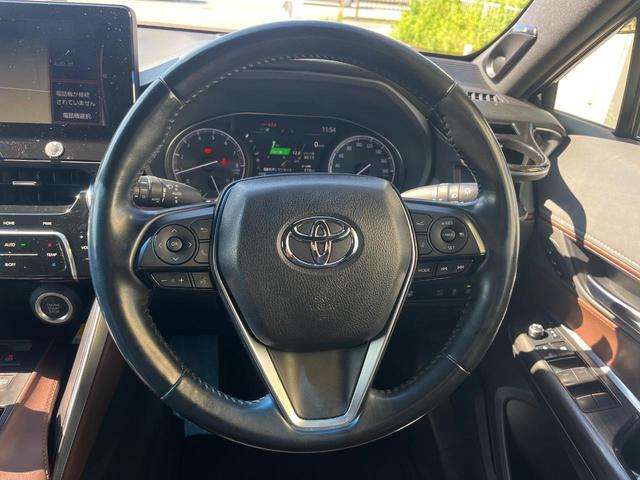 ハリアー Z レザーパッケージ 1年保証付 禁煙車 全周囲カメラ JBLサウンド 衝突被害軽減システム レーダークルーズ レザーシート 前席シートエアコン コーナーセンサー スマートキー LEDヘッド ETC2.0(10枚目)