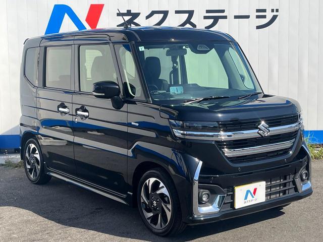 スペーシアカスタム ハイブリッドＸＳ　１年保証付　レンタアップ　両側電動ドア　ＳＤナビ　バックカメラ　衝突被害軽減システム　レーダークルーズ　禁煙車　スマートキー　ＬＥＤヘッド　ＥＴＣ　純正１５インチアルミ　車線逸脱警報　オートライト（17枚目）