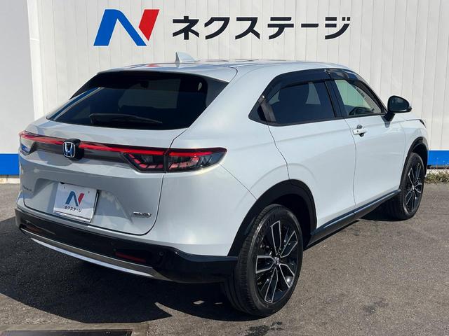 ヴェゼル ｅ：ＨＥＶ　Ｚ　１年保証付　バックカメラ　衝突被害軽減システム　レーダークルーズ　禁煙車　電動リアゲート　ハーフレザーシート　ドラレコ　コーナーセンサー　スマートキー　ＬＥＤヘッド　ＥＴＣ　純正１８インチアルミ（18枚目）