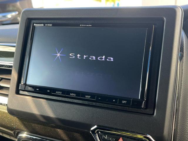 【ナビゲーション】目的地までしっかり案内してくれる使いやすいナビ。Ｂｌｕｅｔｏｏｔｈ接続すればお持ちのスマホやＭＰ３プレイヤーの音楽を再生可能！毎日の運転がさらに楽しくなります！！