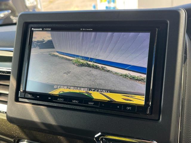 【バックカメラ】駐車時に後方がリアルタイム映像で確認できます。大型商業施設や立体駐車場での駐車時や、夜間のバック時に大活躍！運転スキルに関わらず、今や必須となった装備のひとつです！