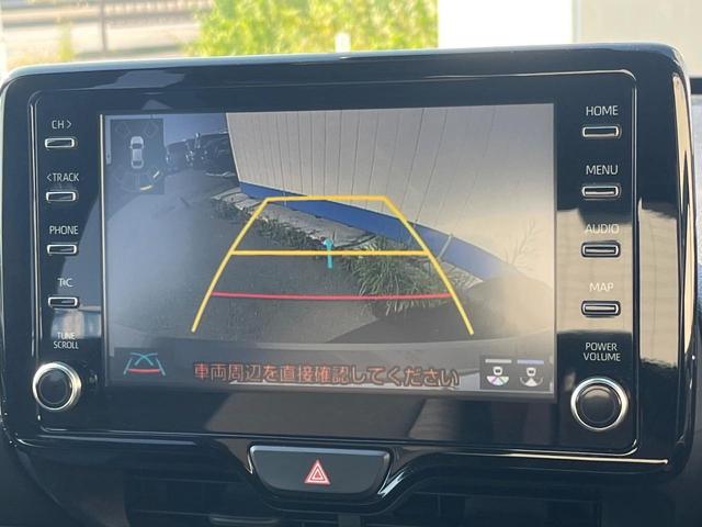 【バックカメラ】駐車時に後方がリアルタイム映像で確認できます。大型商業施設や立体駐車場での駐車時や、夜間のバック時に大活躍！運転スキルに関わらず、今や必須となった装備のひとつです！