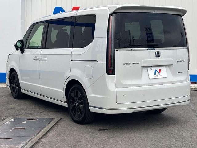 ステップワゴン ｅ：ＨＥＶスパーダ　１年保証付　両側電動ドア　ＳＤナビ　バックカメラ　衝突被害軽減システム　レーダークルーズ　禁煙車　コーナーセンサー　スマートキー　ＬＥＤヘッド　ＥＴＣ　純正１６インチアルミ　車線逸脱警報（69枚目）